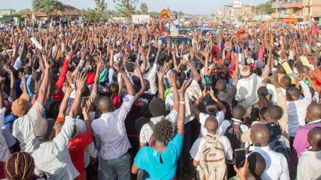 President Uhuru in Nakuru