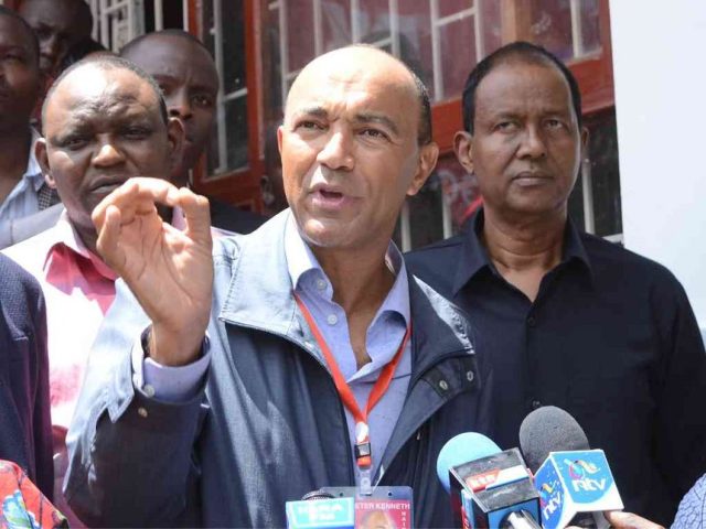 Peter Kenneth Ignores President Uhuru's Call to Step Down for Mike Sonko 