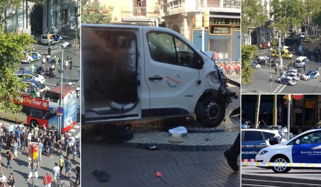 Terror Attack: At Least 13 Killed, over 50 Injured As Van Plows into Crowd in Barcelona, Spain