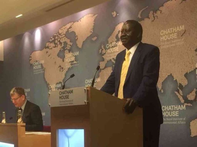 Raila Travels to the UK