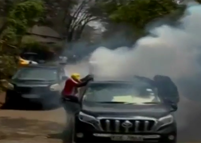 NASA Supporters Clash with Police as they Defy Government Ban on anti-IEBC Demos