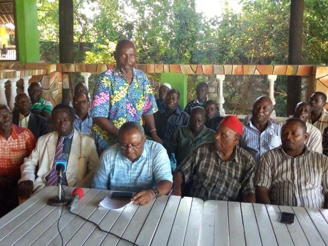 Mijikenda Elders Disown Joho's Secession Calls