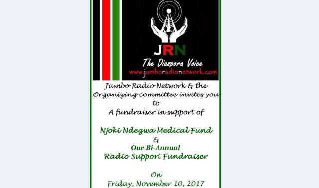 Fundraiser in Support of Njoki Ndegwa of Jambo Radio Network