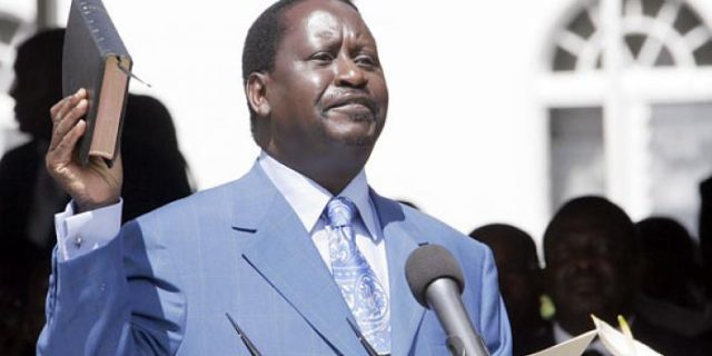 NASA Maintains it Will Swear-in Raila as President