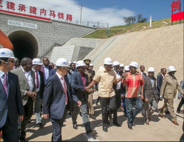 President Uhuru Inspects the Construction of Second Longest Railway Tunnel in Africa