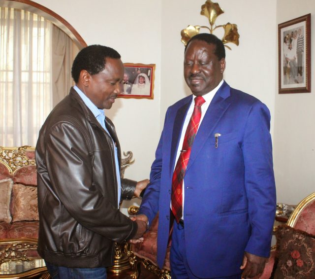 Raila: Kalonzo's Wife is Recovering Well