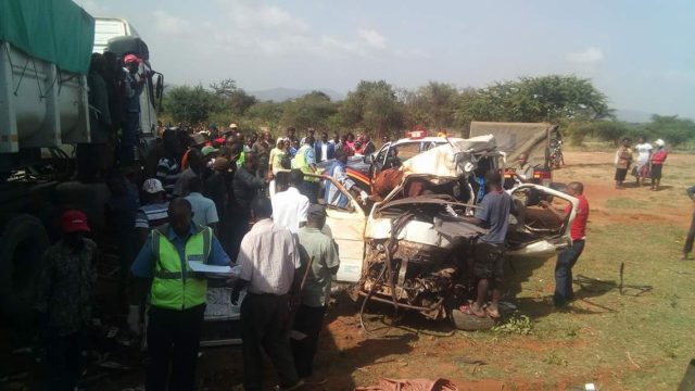 Seven People Die in Grisly Road Accident along Nairobi-Mombasa Highway