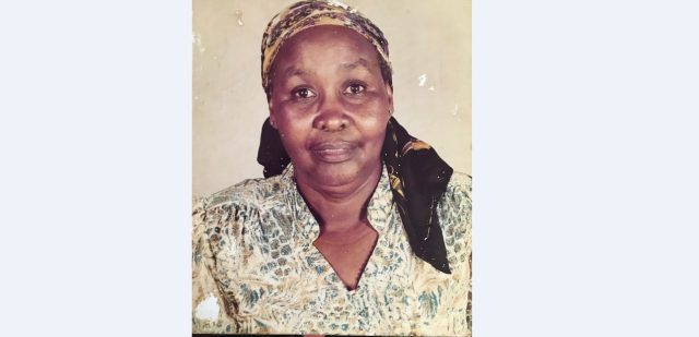 Death Announcement for Margaret Njeri Gacuca