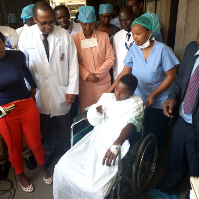 Medics at Kenyatta National Hospital Successfully Replant Kenyan Boy's Severed Hand