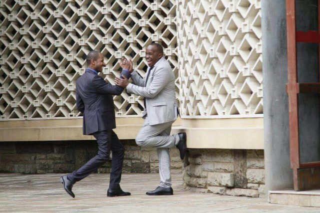 MPs Babu Owino,  Jaguar Bury the Hatchet Months after Exchanging Kicks and Blows