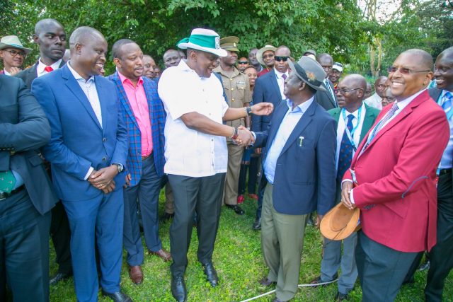 President Kenyatta, Raila Make Another Rare Public Appearance Together