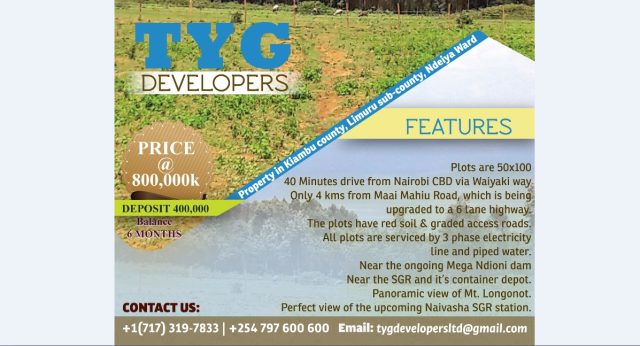 Plots for Sale in Limuru, Kiambu County