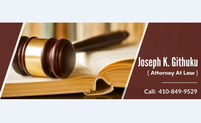 Need a Lawyer? Contact Joseph K. Githuku 