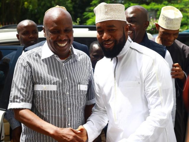 Mombasa Governor Joho Strikes Unity Deal with Senator Gideon Moi Ahead of 2022 Presidential Race 