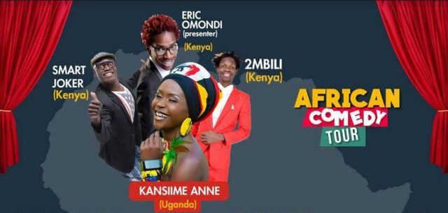 African Stand Comedy Tour Featuring Anne Kansiime, Eric Omondi among Others Coming to a US City Near You