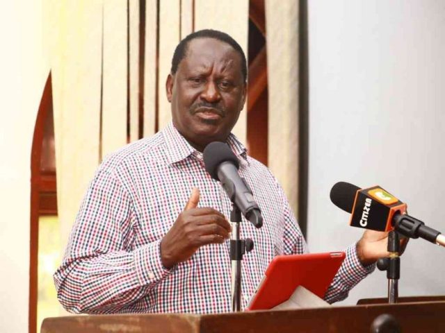 I'm Ready for Lifestyle Audit, Raila Declares 