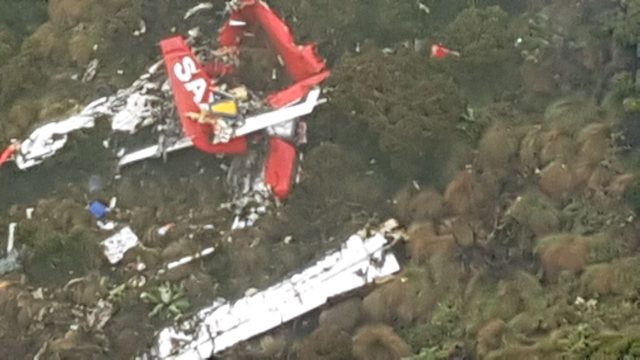 Wreckage of Missing Fly SAX Aircraft Spotted in the Aberdares