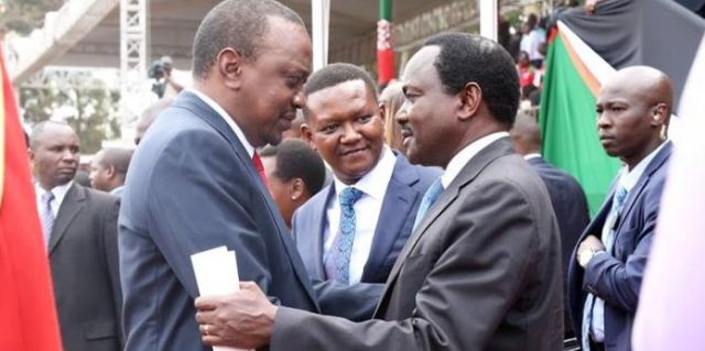 Kalonzo's Wiper Declares Support for President Kenyatta