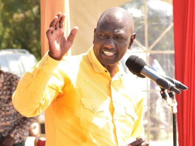 Touring the Country Part of Job I was Elected to Do, Deputy President William Ruto Tells Critics