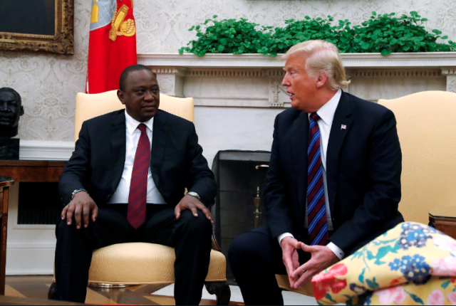 What President Kenyatta and Trump Discussed During Meeting in the Oval Office 