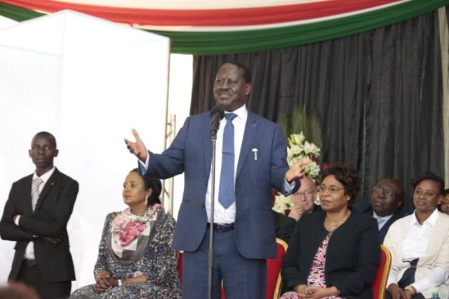 President Uhuru Will Stop this, Raila Assures Kenyans on Hiked Fuel Prices