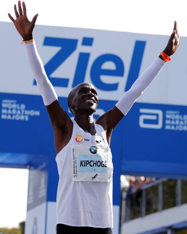 Kenya's Eliud Kipchoge Shatters Marathon World Record in Berlin, to Pocket Sh662 Million in Cash Prize 