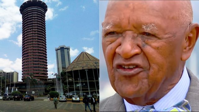 Bizarre: Kenyan Architect Who Designed KICC Says He was Inspired by Donkey's Penis