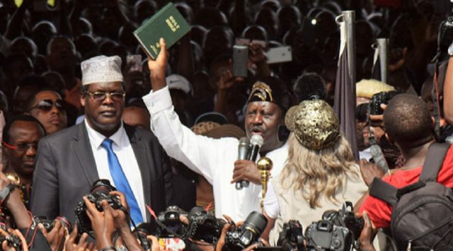 Miguna Miguna Exposes Unknown Secrets about Raila's January 30th Mock Swearing-in