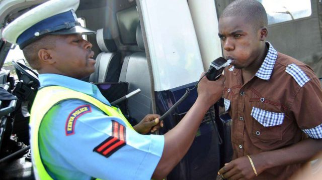 500 Drunk Kenyan Drivers Arrested in Alco-Blow Swoop