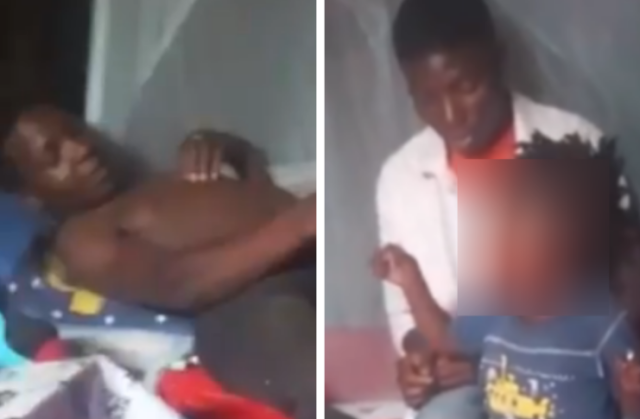 Police Search for Two Kenyan Men Videotaped Forcing Little Boy to Smoke Bhang