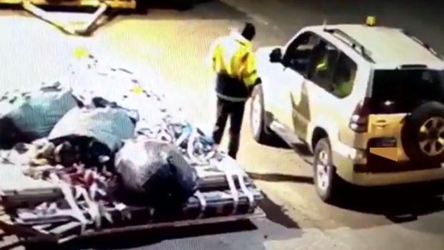 Two JKIA Staff Caught on Camera Stealing Luggage Straps Arrested [Video]