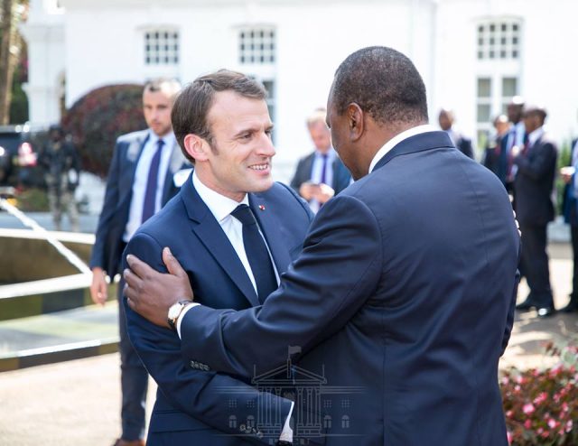 French President Emmanuel Macron Begins Two-Day Visit to Kenya