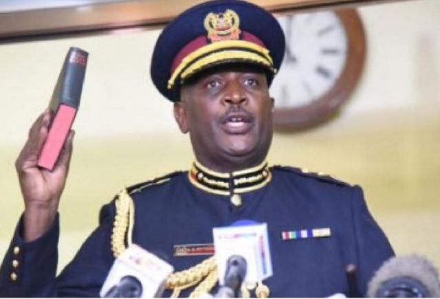 Hillary Mutyambai Sworn-In as New Inspector-General of Police