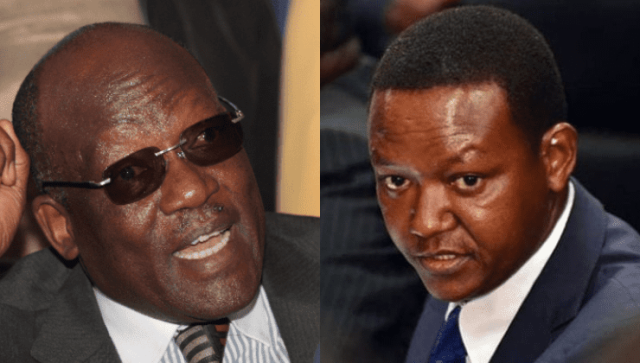 Former Machakos Senator Muthama Threatens to Organize Citizen's Arrest on Governor Alfred Mutua 