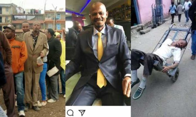 Photo of Dead Drunk ‘Githeri Man’ Goes Viral on Social Media