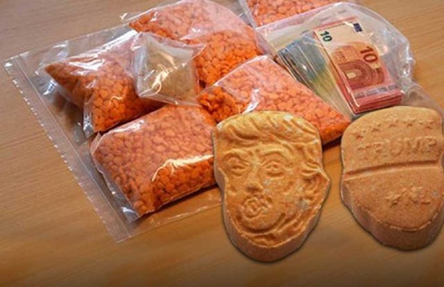 Man in Florida Arrested with Drugs Shaped Like US President Trump's Head