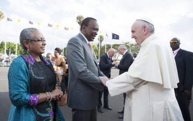 Pope Francis Sends Message to President Uhuru, Kenyans