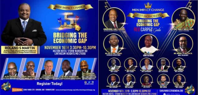 INVITE: Men Impact Change 5th Year Anniversary Gala: Nov 16th in Baltimore, MD