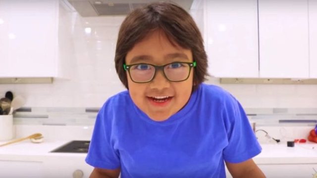 8-Year-Old Boy Ryan Kaji Named Highest YouTube Earner in 2019 with $26 Million