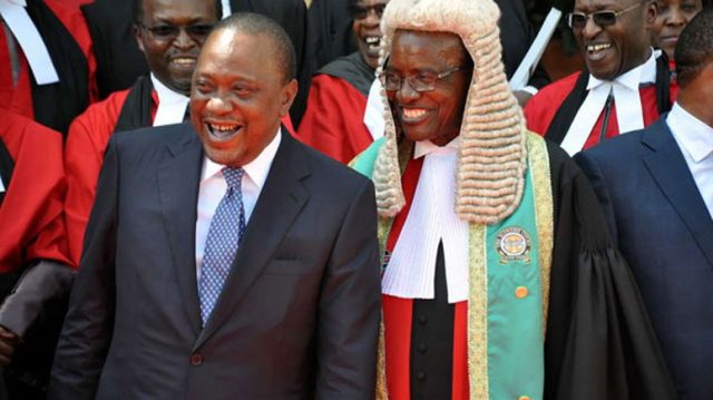 We Are Not Equals, Chief Justice Maraga Tells Uhuru