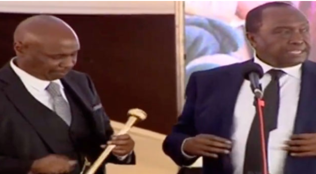 Senator Gideon Moi Officially Named Mzee Moi's Political Successor, Handed the Famous ‘Fimbo ya Nyayo’ 