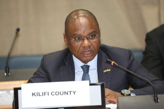 Kilifi Governor Amason Kingi Isolates Himself After Having Contact with His Covid-19 Infected Deputy 