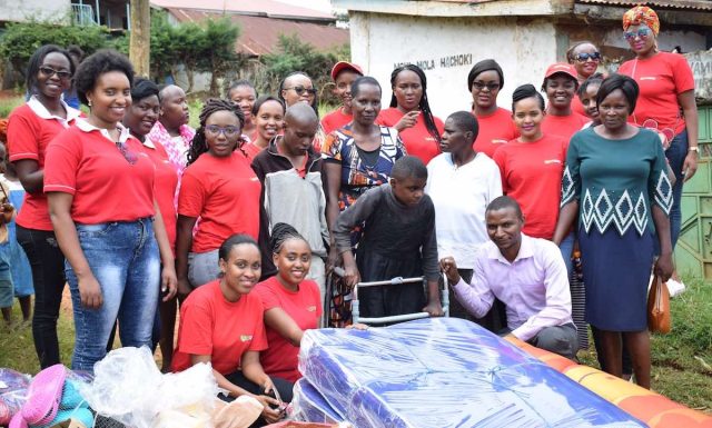 Username Investments Ladies Celebrate International Women's Day By Sharing Love with a Needy Family in Embu