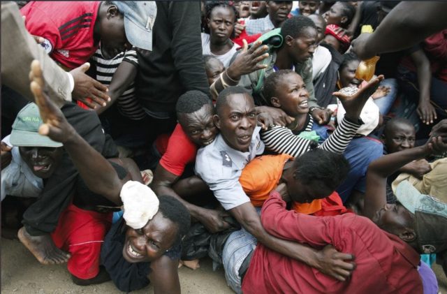 Scramble for Food Donations in Kibra Leaves Two Dead, Scores Injured 