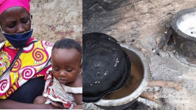 Kenyan Woman Who Boiled Stones for Her Starving Kids Gets 24-Hour Police Security After Huge Support from Well-Wishers 