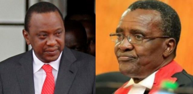 Chief Justice David Maraga Protests Uhuru’s New Executive Order