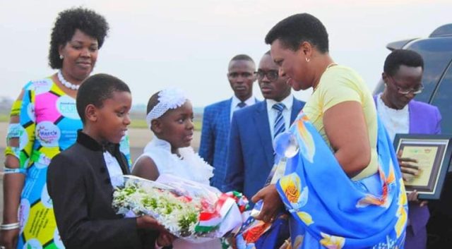 Burundi First Lady Denise Nkurunziza Leaves Kenyan Hospital After Husband's Death 