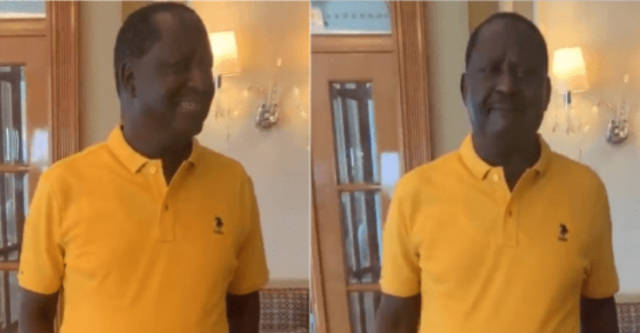 Raila Speaks on His Health After Undergoing Surgery in the UAE [VIDEO]