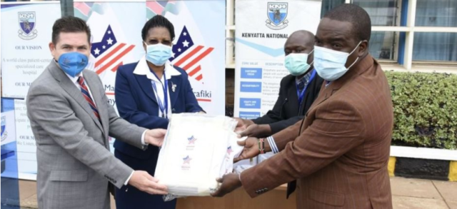 US Donates Medical Equipment to Kenyan Hospitals