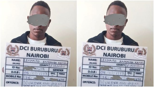 21-Year-Old Man Arrested in Nairobi for Murder of 25-Year-Old Girlfriend 